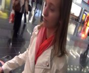 Молодая немка трахается во все щели